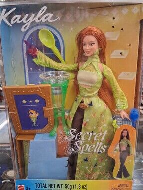Mattel Barbie Secret Spells Kayla 2003 MIB